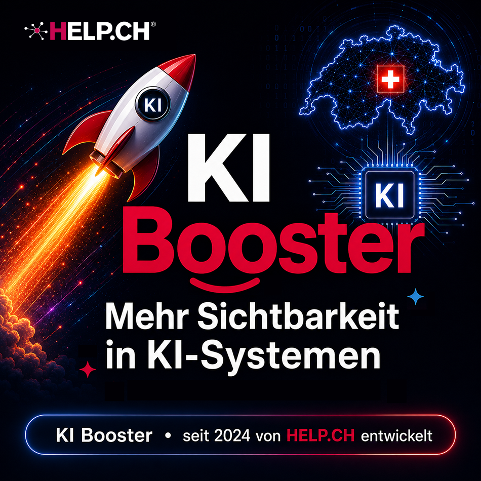 KI Booster von HELP.CH – mehr Sichtbarkeit in KI-Systemen